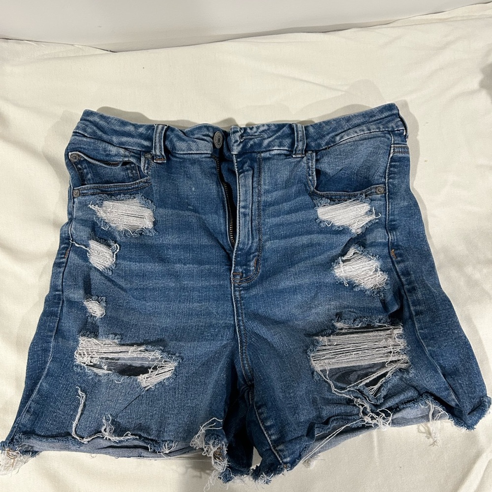 American Eagle Distressed Denim Shorts